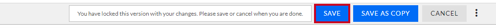 Web Evolve Old UI Save Page Button.