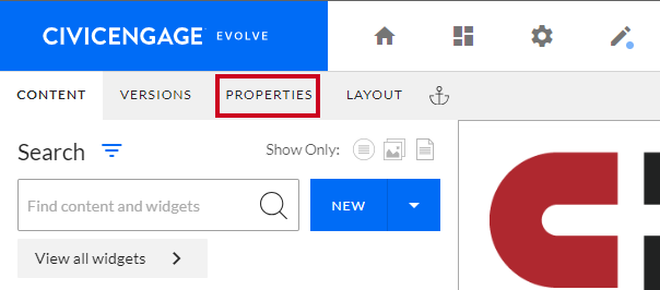 When enabled, Live Edit shows a page's options.