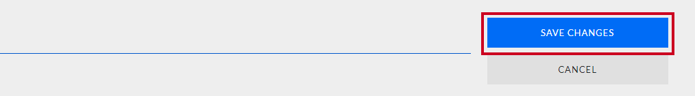 The button labeled Save Changes in the top right corner of page.