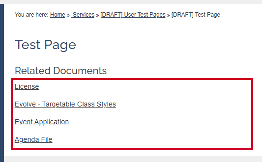 The text area inside the Stacked widget.