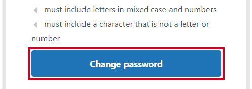 The button labeled Change password.