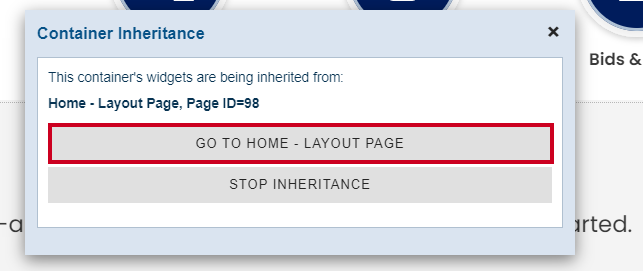 Go to Layout Page.