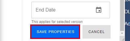 Save Properties.