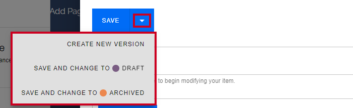 Modify image status.