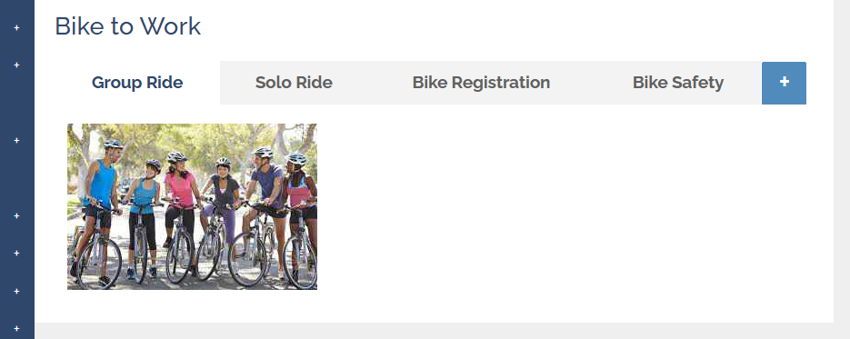 Evolve, Tabbed Widget, Sample Widget.