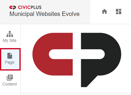 Evolve, Page Tab.