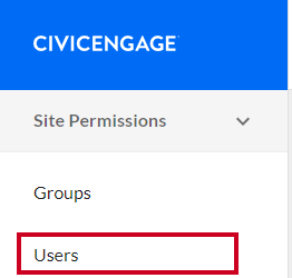 The tab labeled Users.