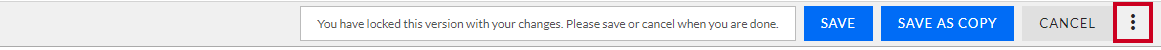 setting options