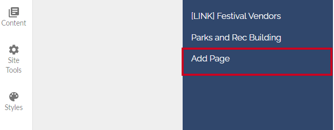 add page