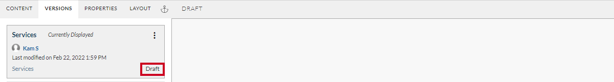 draft status