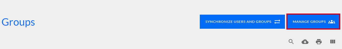 The button labeled Manage Groups.